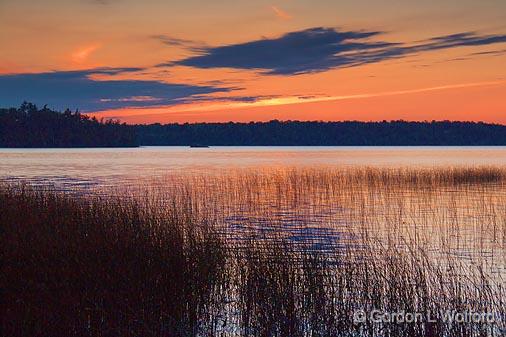 Otter Lake Sunset_17537.jpg - Photographed near Lombardy, Ontario, Canada.